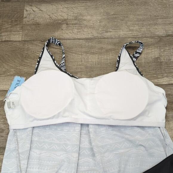 Yonique Blouson Tankini Size 20Wa - Picture 4 of 4